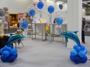 Ballonbogen Delphin